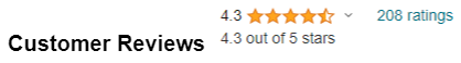 208 Ratings