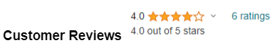 6 Ratings