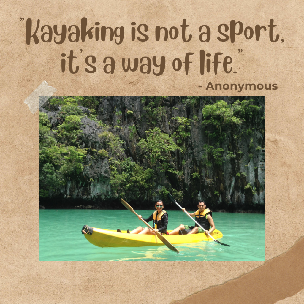 Kayaking is not a sport