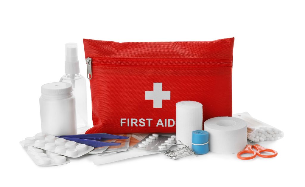 Red First Aid Kit